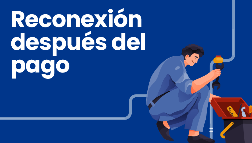 Escape con llama fuera del inmueble